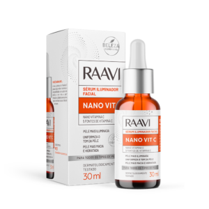 Sérum Facial Iluminador Nano Vit C Raavi