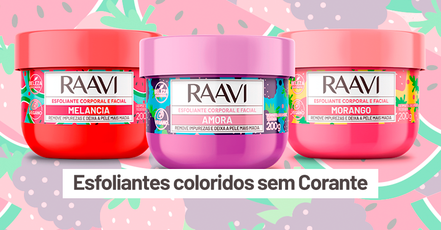 Esfoliantes sem Corante