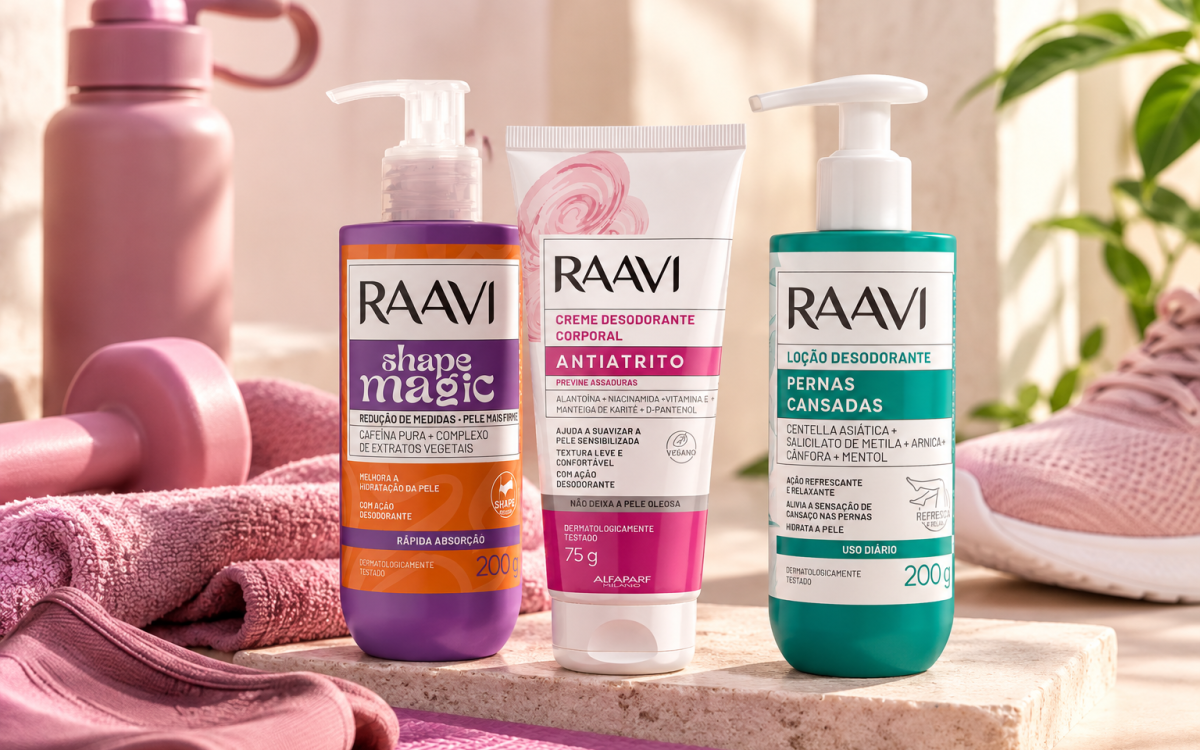 Kit Fitness Raavi: autocuidado para acompanhar o seu ritmo!