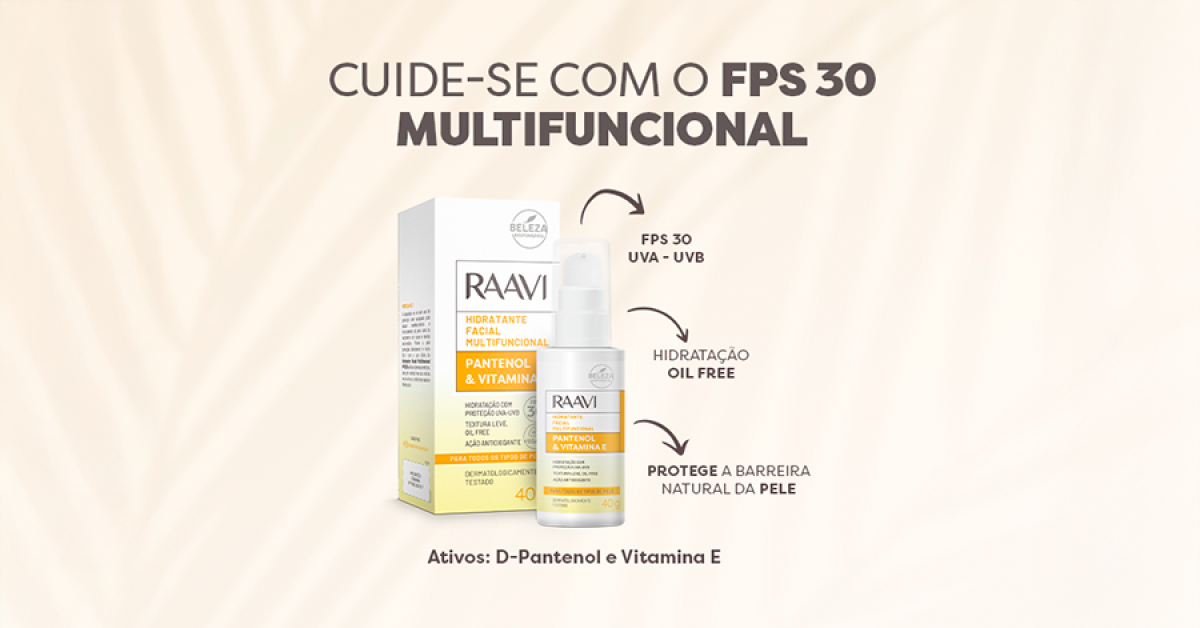 Benefícios Incríveis do Protetor Hidratante Multifuncional FPS 30: